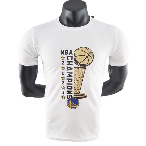 camiseta de baloncesto de la golden state warriors blanco 22822a12 champions hombres 2022