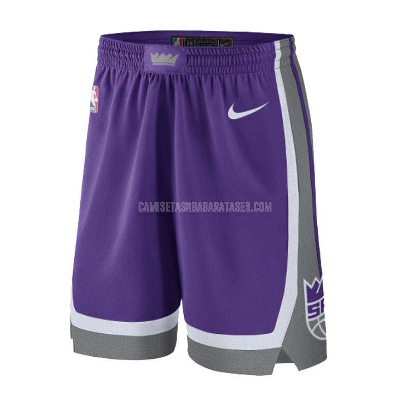 pantalones cortos de baloncesto de la sacramento kings púrpura icon edition 2022-23